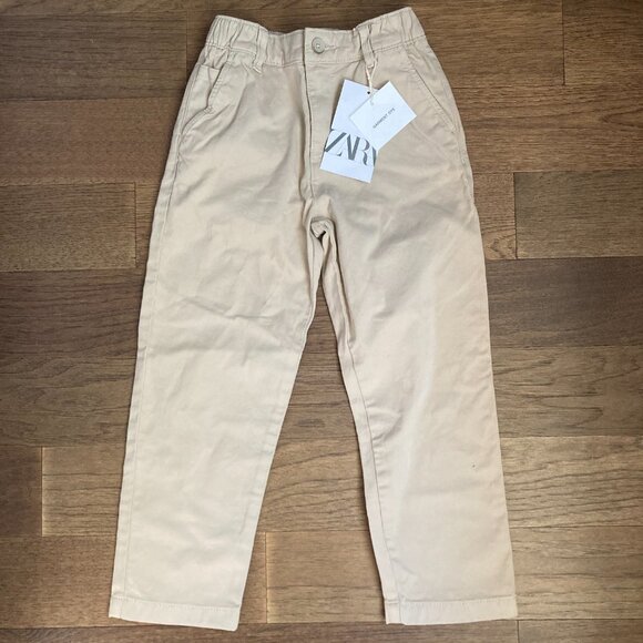 NWT ZARA Kids Chino Pants - Picture 2 of 6